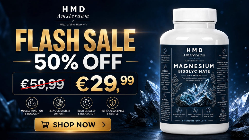 Magnesium Bisglycinate + Taurine & B6 | 120 Capsules