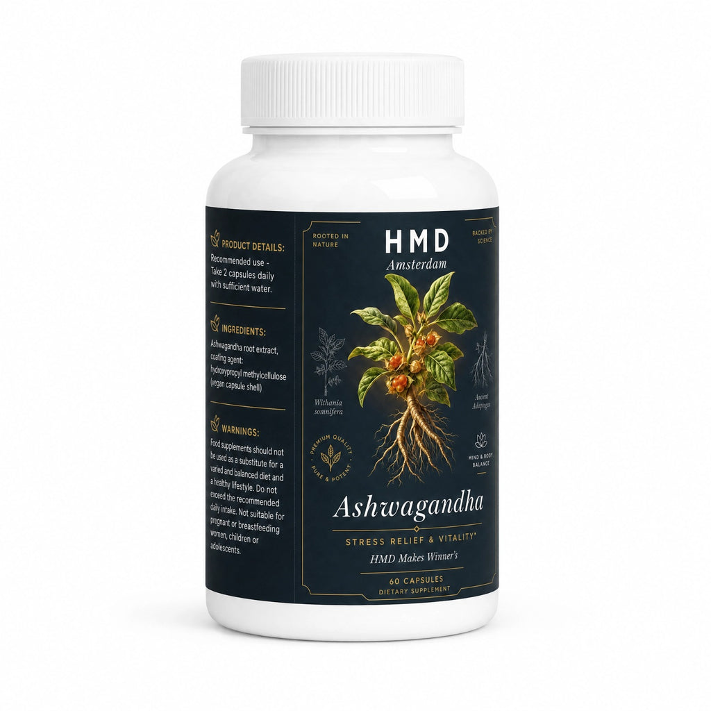HMD Amsterdam Ashwagandha – Stress Relief & Vitality